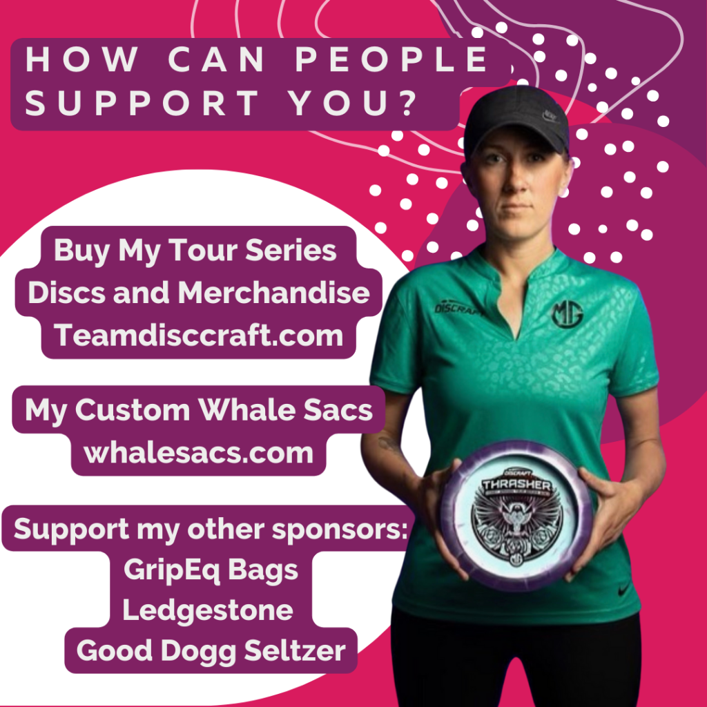 Catching Up with Missy Gannon2021 Inaugural Throw Pink Women's Disc